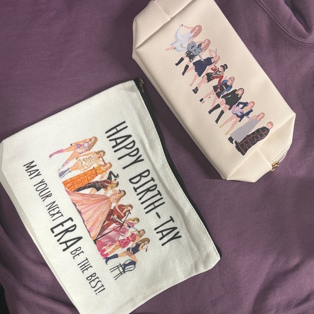Taylor swift makeup pouch and pencil case eras tour